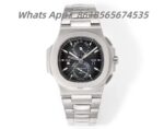 The Patek Philippe 5990/1A-001 is a complicated timepiece in the Nautilus collection.