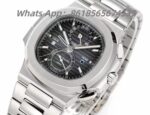 The Patek Philippe 5990/1A-001 is a complicated timepiece in the Nautilus collection. - Image 4
